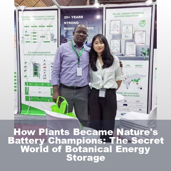 How Plants Became Nature's Battery Champions: The Secret World of Botanical Energy Storage
